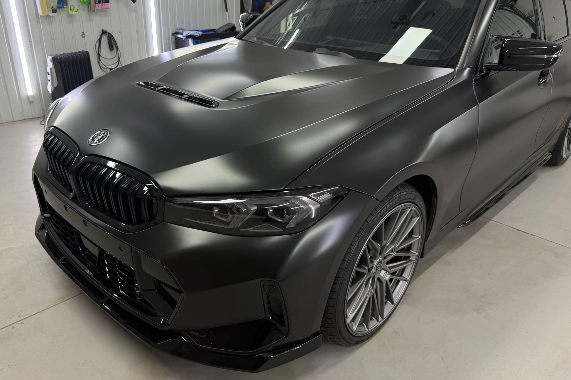 Hood (Style M3 G80 CS, Aluminum) for BMW 3 Series G20/G21 2018- - image 10