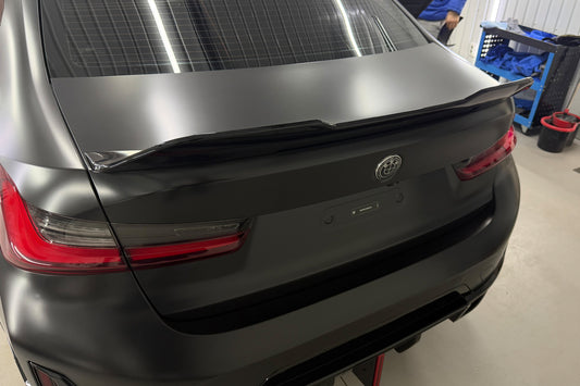 PSM-Style Spoiler (for G20/G80, Gloss Black) for BMW 3 Series G20/G21 2018- - image 2