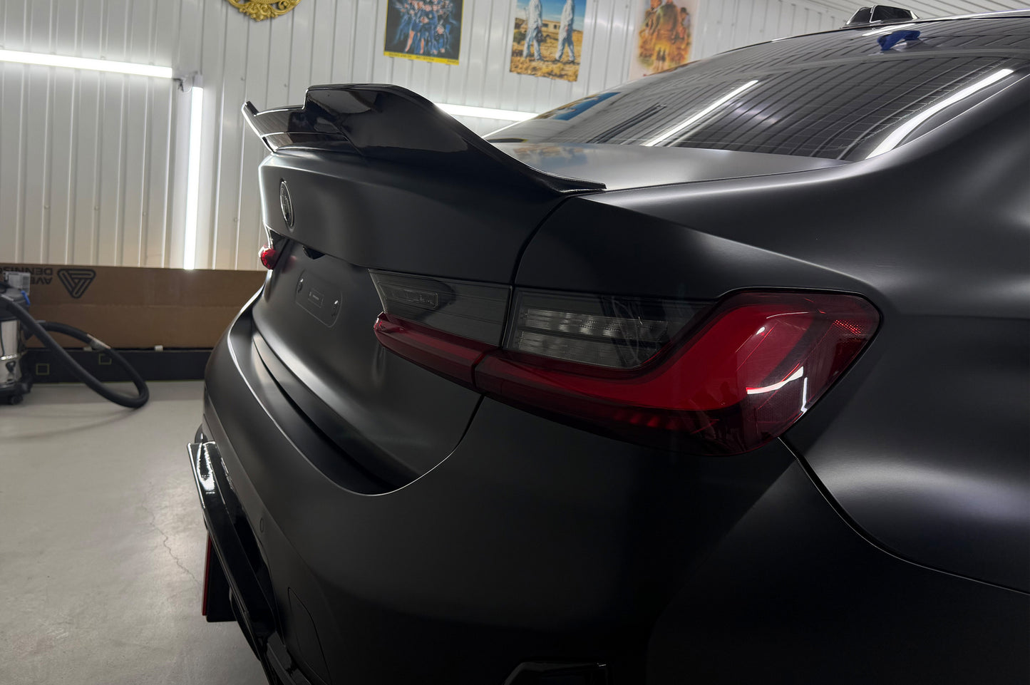 PSM-Style Spoiler (for G20/G80, Gloss Black) for BMW 3 Series G20/G21 2018- - image 3