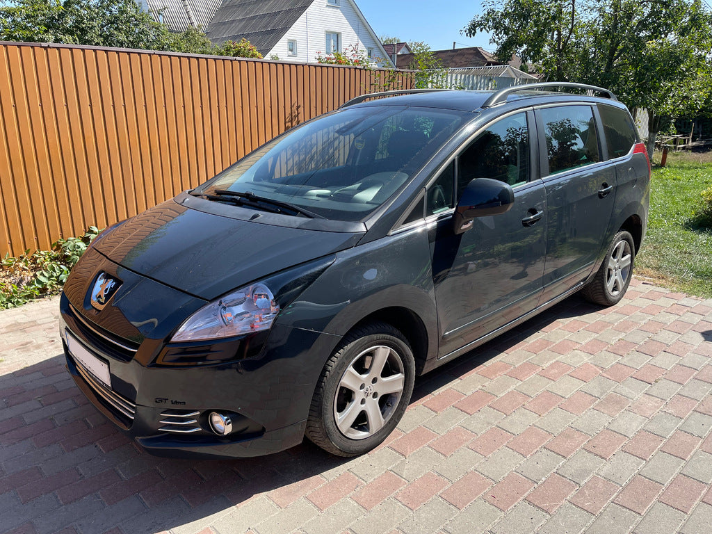 Roof Rails OmsaLine Solid (2 pcs, black) for Peugeot 5008 2009-2016 - image 4