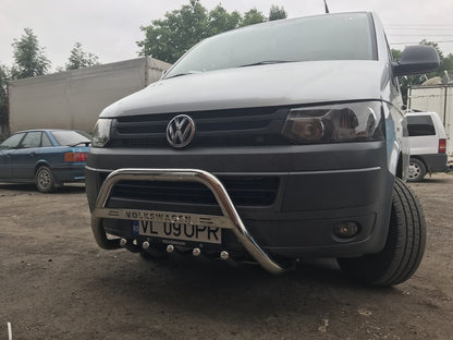 The WT003 bumper guard (stainless) for Volkswagen T5 2010-2015 - image 4