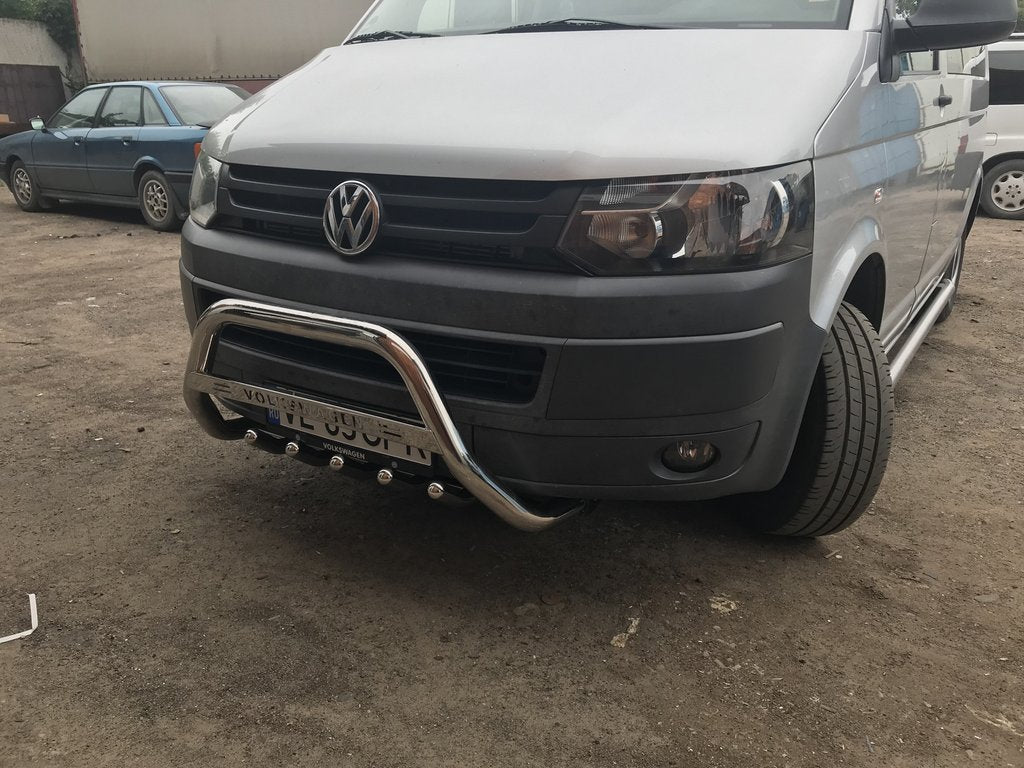 The WT003 bumper guard (stainless) for Volkswagen T5 2010-2015 - image 5