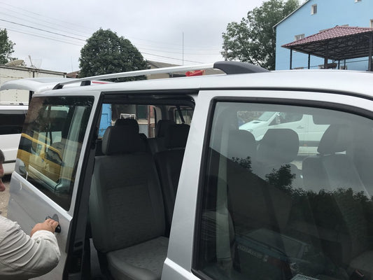 Chrome Roof Rails for Volkswagen T5 Caravelle 2004-2010 - image 2