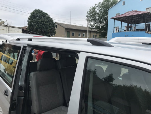 Chrome Roof Rails for Volkswagen T5 2010-2015 - image 2