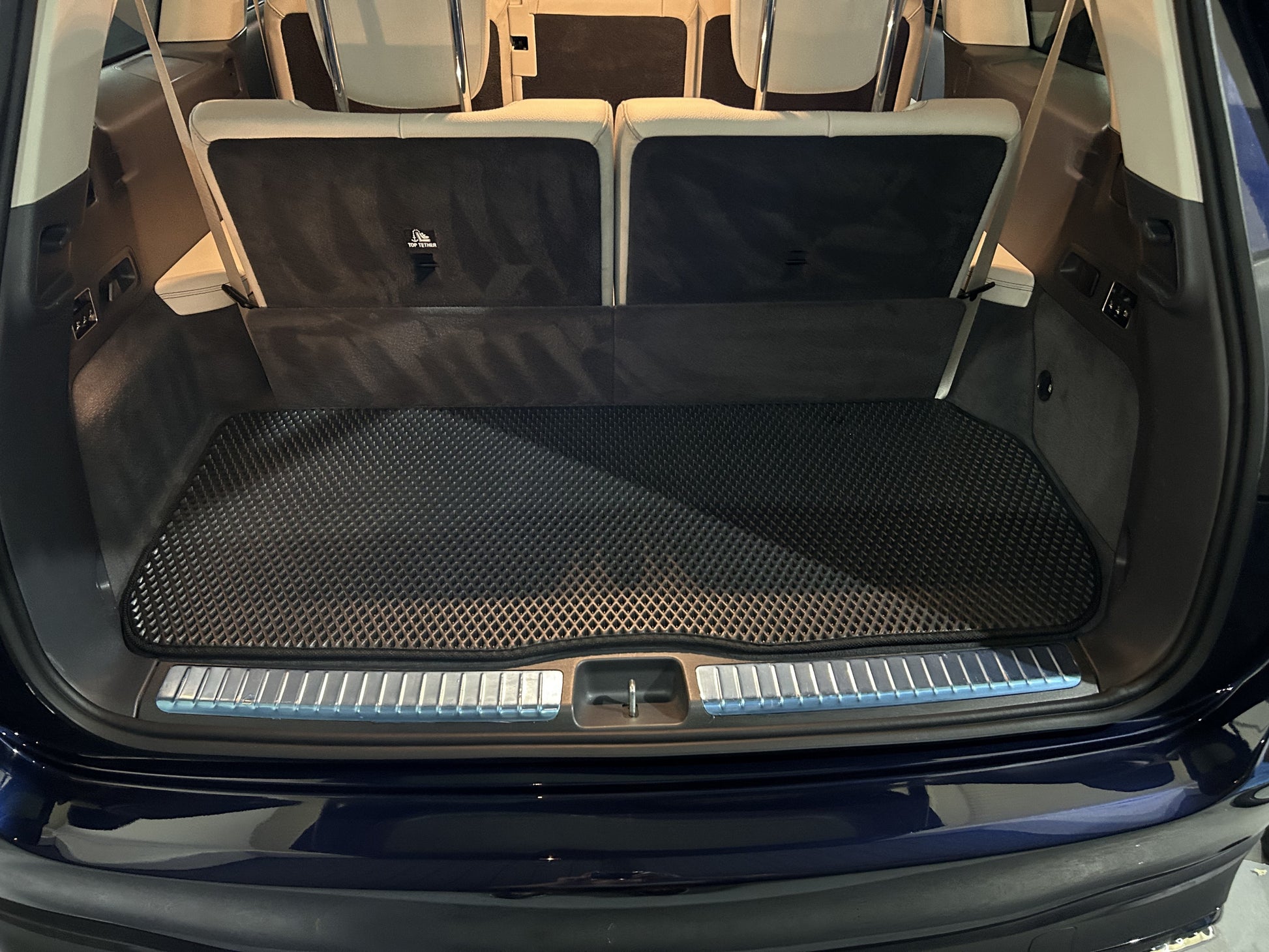 EVA Trunk Mat (3 Rows, Black) for Mercedes GLS X167 2019- - image 1