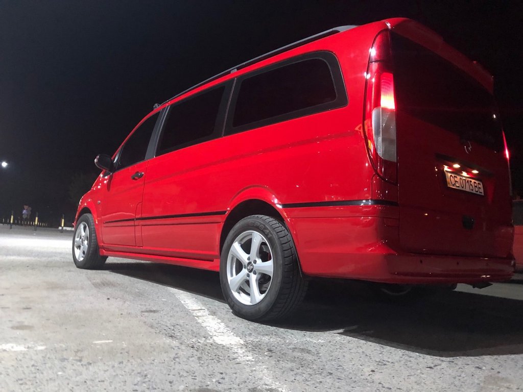 Side Skirts Exclusive (2 pcs, primed) for Mercedes Vito W639 2004-2014 - image 5