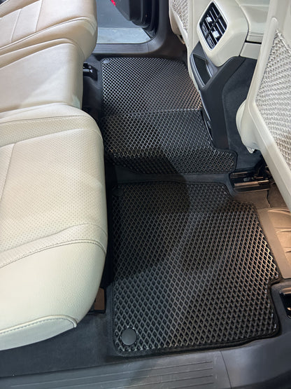 EVA Floor Mats (3 Rows, Black) for Mercedes GLS X167 2019- - image 2
