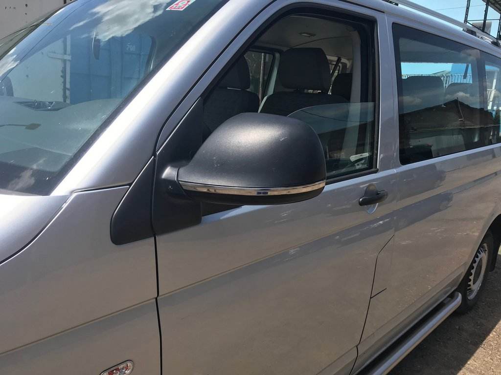 Strips on mirrors (2 piece, stainless steel) for Volkswagen Amarok 2010-2022 - Reelken Auto
