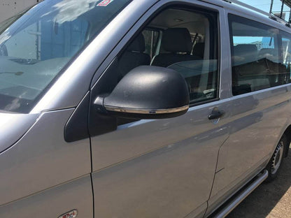 Strips on mirrors (2 piece, stainless steel) for Volkswagen Amarok 2010-2022 - Reelken Auto