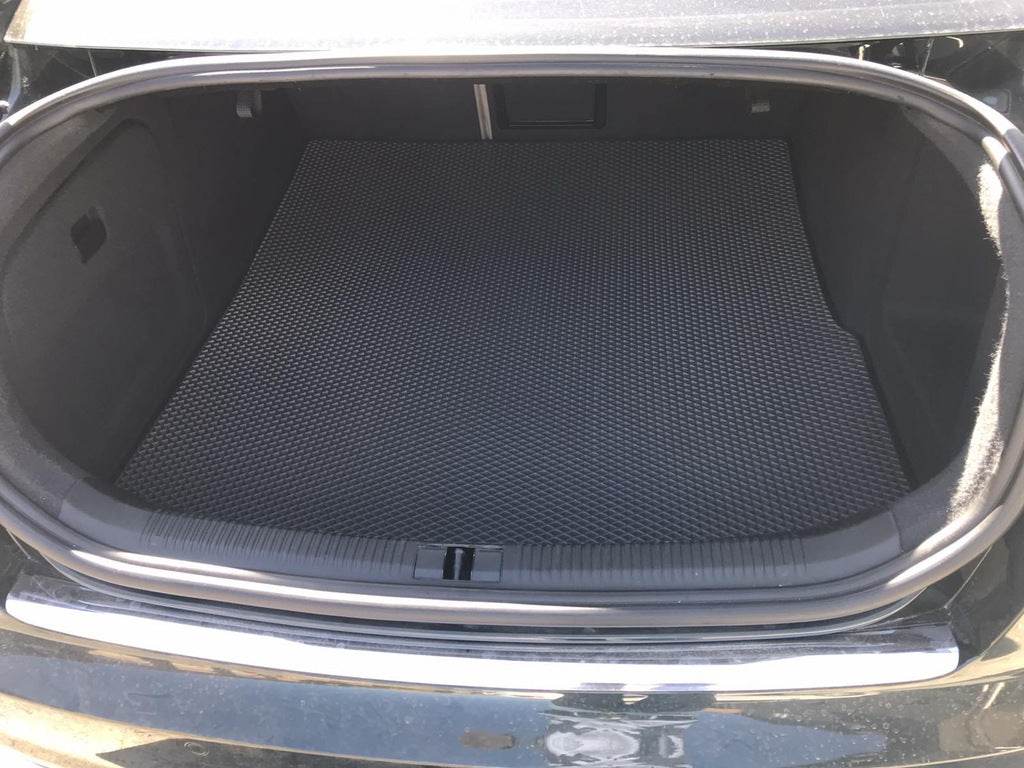 Sedan trunk mat (EVA, black) for Audi A6 C6 2004-2011 - Reelken Auto