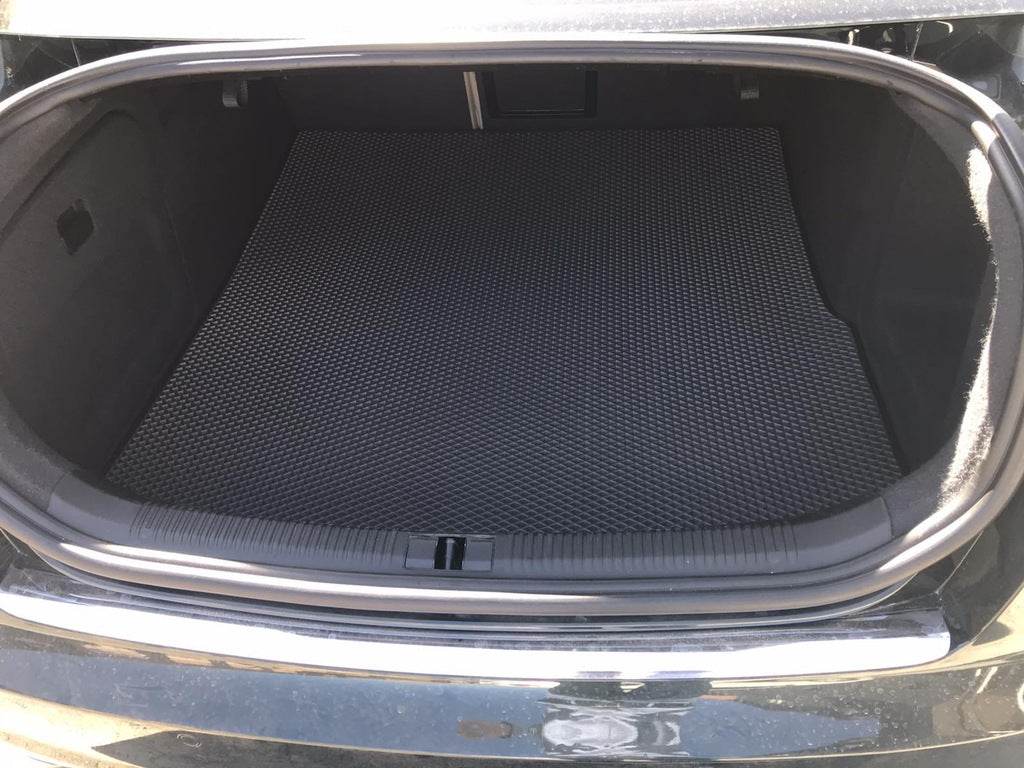 Sedan trunk mat (EVA, black) for Audi A6 C6 2004-2011 - Reelken Auto