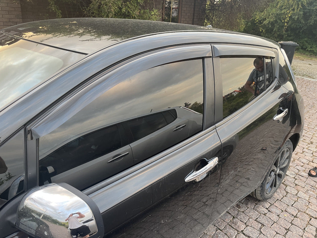 Window Deflectors (4 pcs, HIC) for Nissan Leaf 2010-2017 - image 2