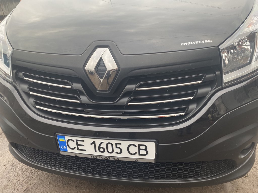 Grille covers 2015-2019 (5 pcs, stainless steel) for Renault Trafic 2015↗ - image 3