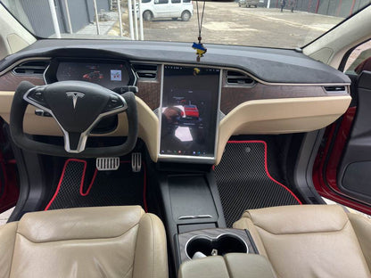 EVA mats (black) for Tesla Model X - Reelken Auto