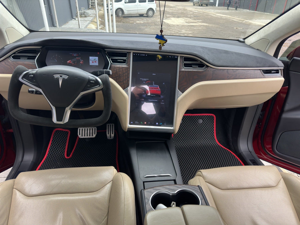 EVA Floor Mats (black) for Tesla Model X 2015- - image 1