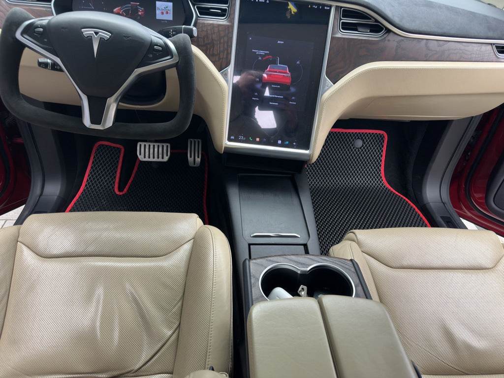 EVA mats (black) for Tesla Model X - Reelken Auto