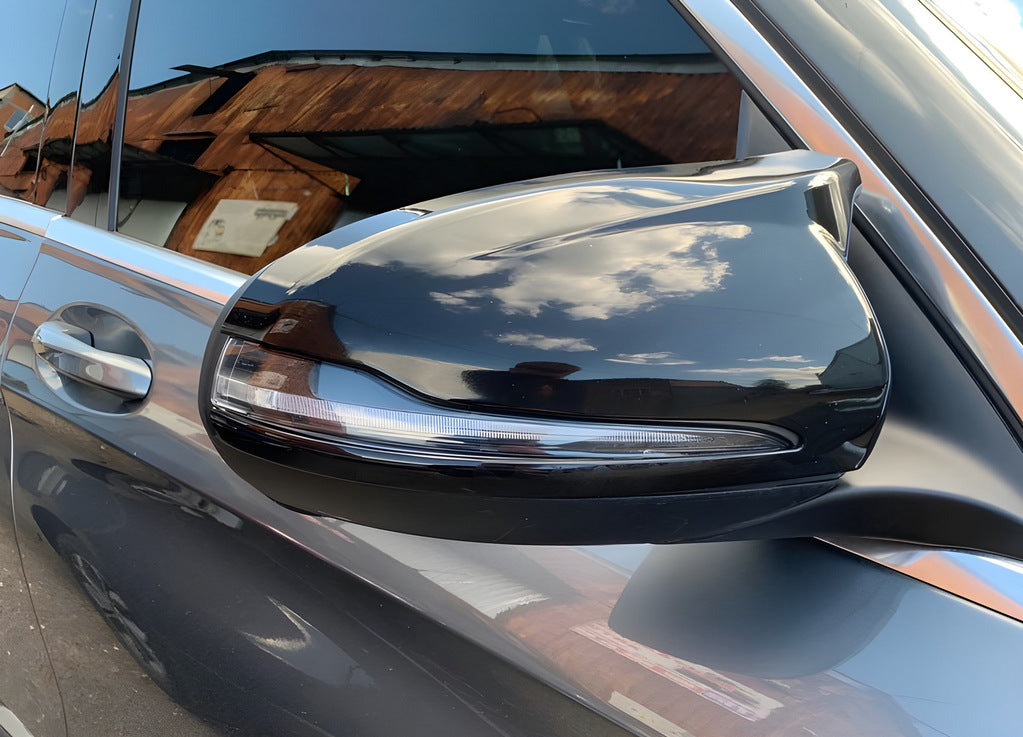 Mirror Covers AMG-Look (2 pcs) for Mercedes GLC coupe C253 2016-2023 - image 1