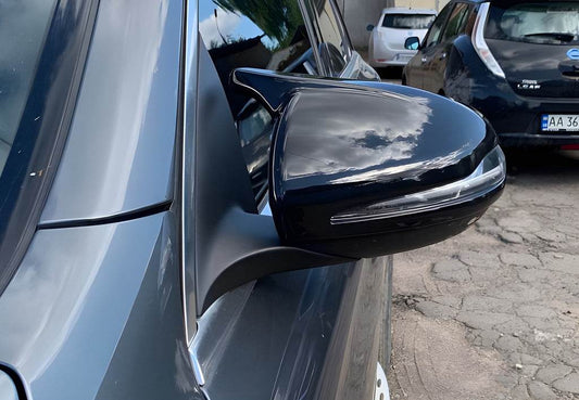AMG-Look mirror caps (2 pcs) for Mercedes GLC X253 - Reelken Auto