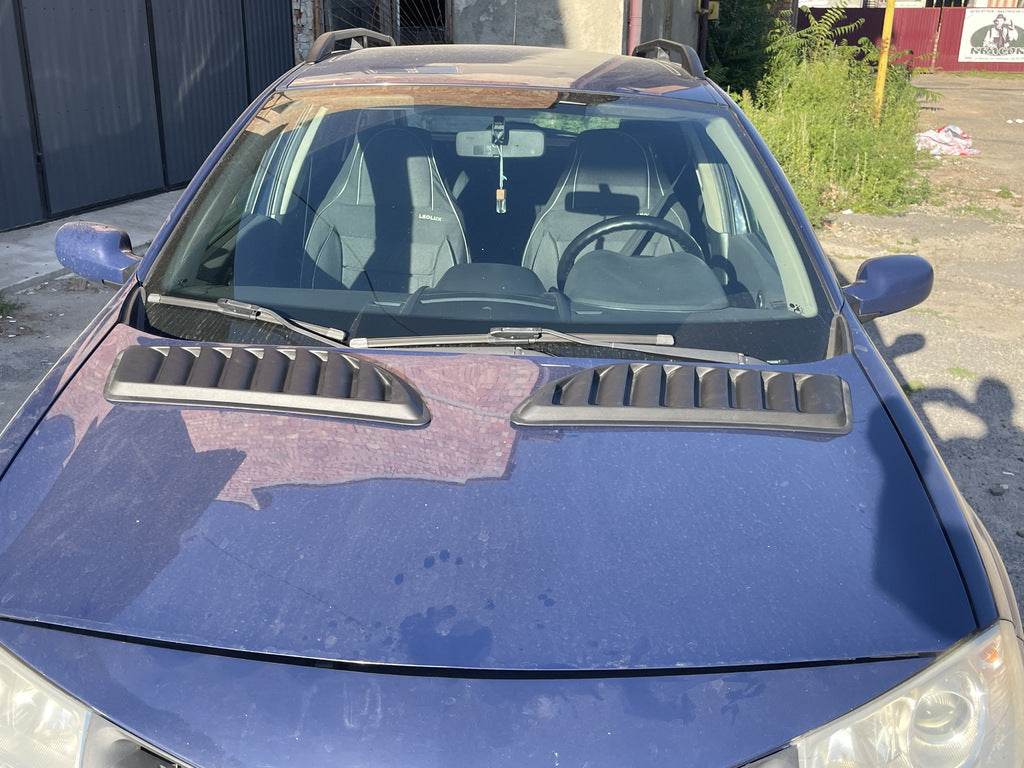 Cover on the hood Eurocap (2 pcs., ABS) - Reelken Auto