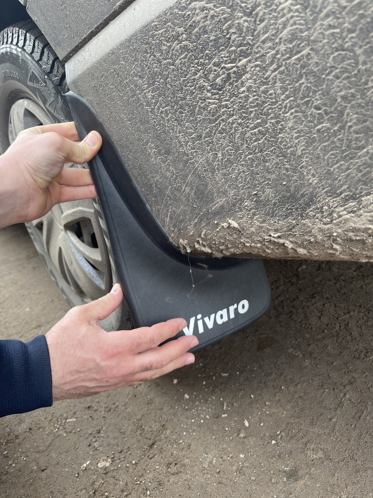 Rear custom fit mud flaps (set) for Opel Vivaro 2015-2019 - image 5