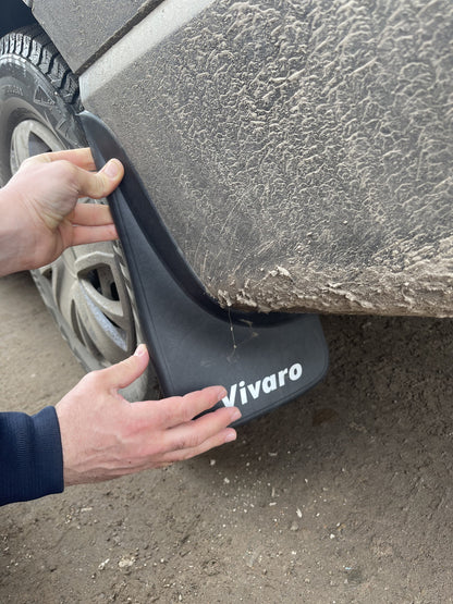 Rear custom fit mud flaps (set) for Opel Vivaro 2015-2019 - image 5