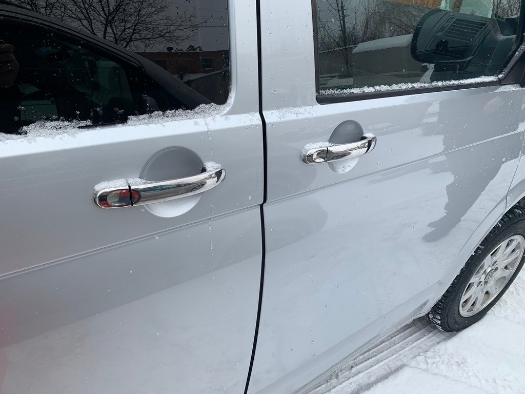 Pads on the handles (stainless steel) for Volkswagen T6 - image 9