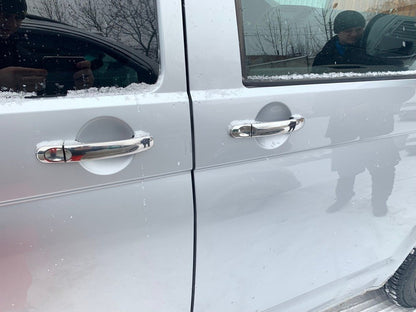 Pads on the handles (stainless steel) for Volkswagen T6 - image 10