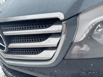 Grille Surround Trim (2013↗, Stainless Steel) for Mercedes Sprinter W906 2006-2018 - image 5