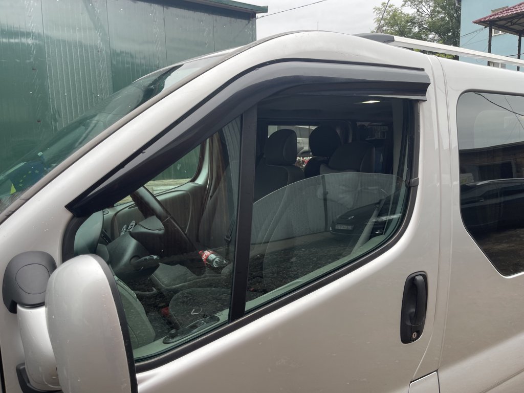 Window Deflectors (2 pcs, Sunplex Sport) for Opel Vivaro 2001-2015 - image 1