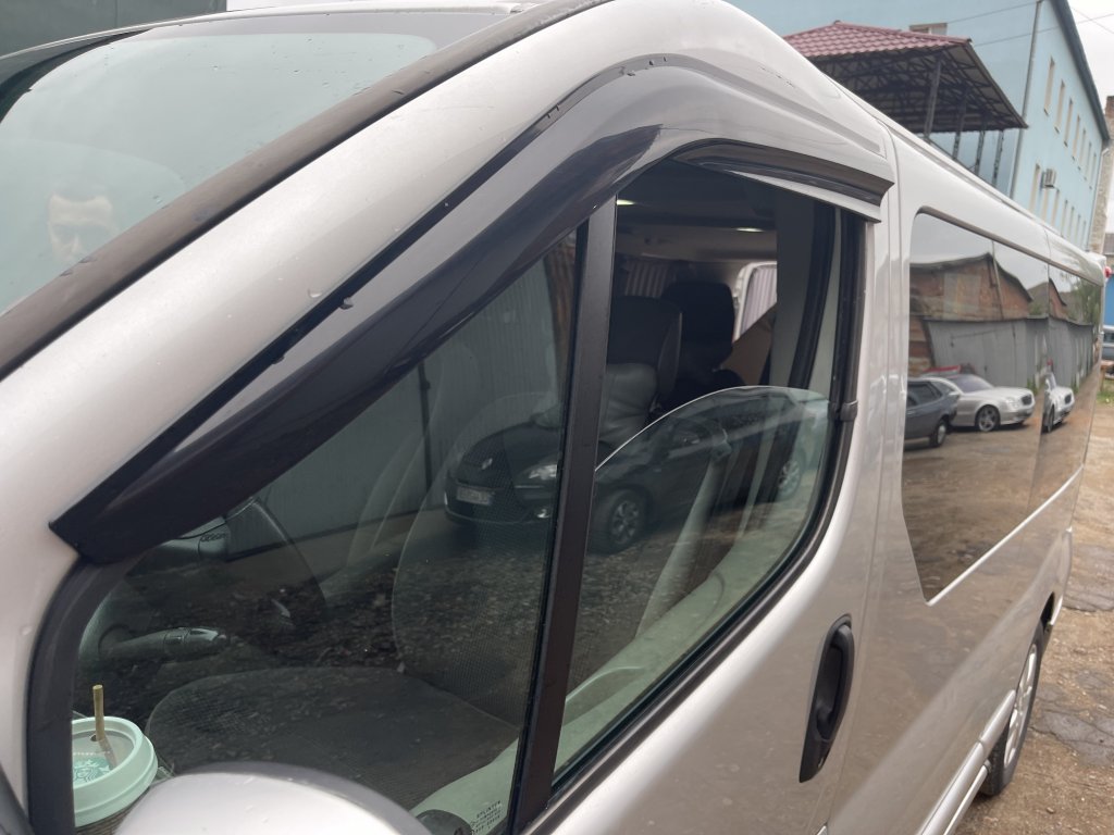 Window Deflectors (2 pcs, Sunplex Sport) for Nissan Primastar 2002-2014 - image 3