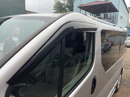 Window Deflectors (2 pcs, Sunplex Sport) for Renault Trafic 2001-2015 - image 1