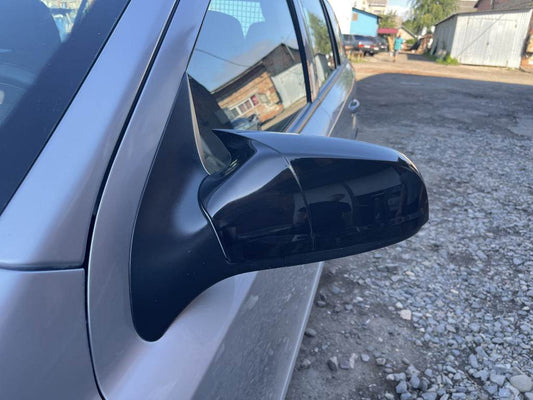 Covers for mirrors BMW-style 2004-2010 (2 pcs) for Opel Astra H 2004-2013 - Reelken Auto