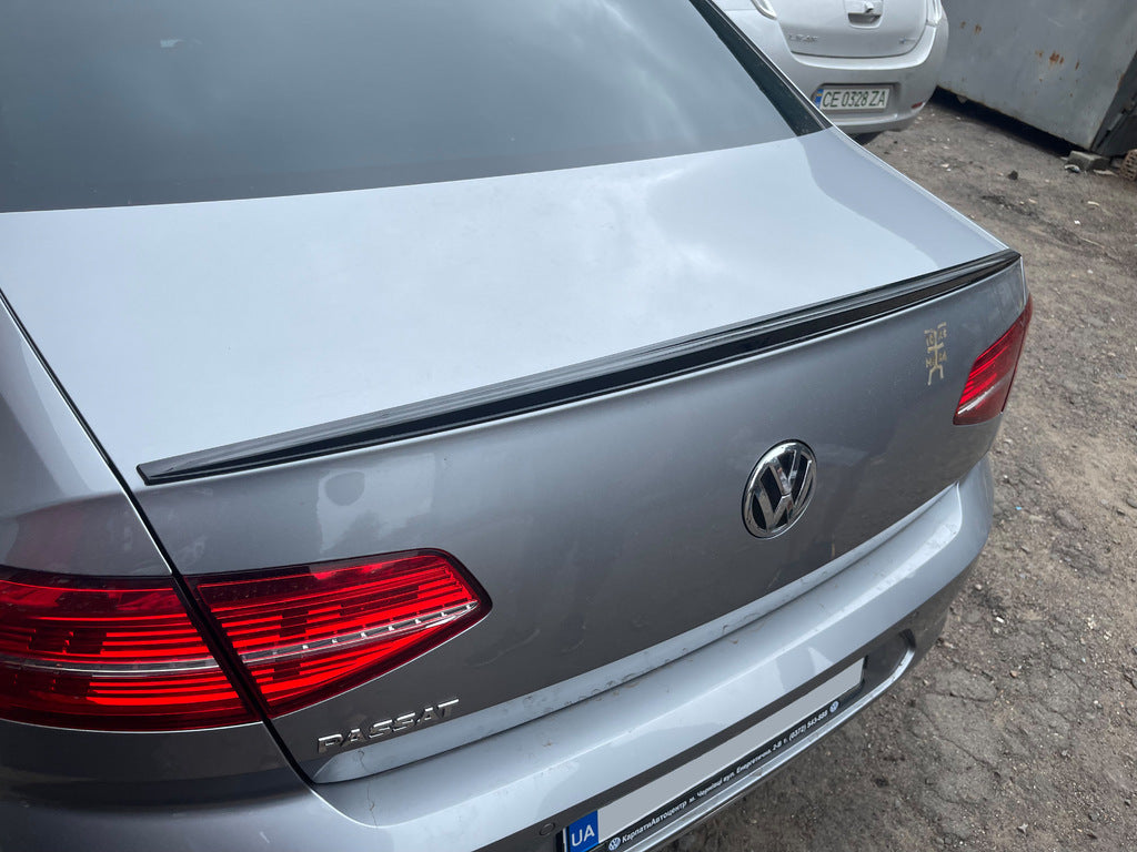Spoiler LIP (Sunplex, black) (115.8cm x 6.3cm) for Volkswagen Passat B8 2015-2023 - image 2