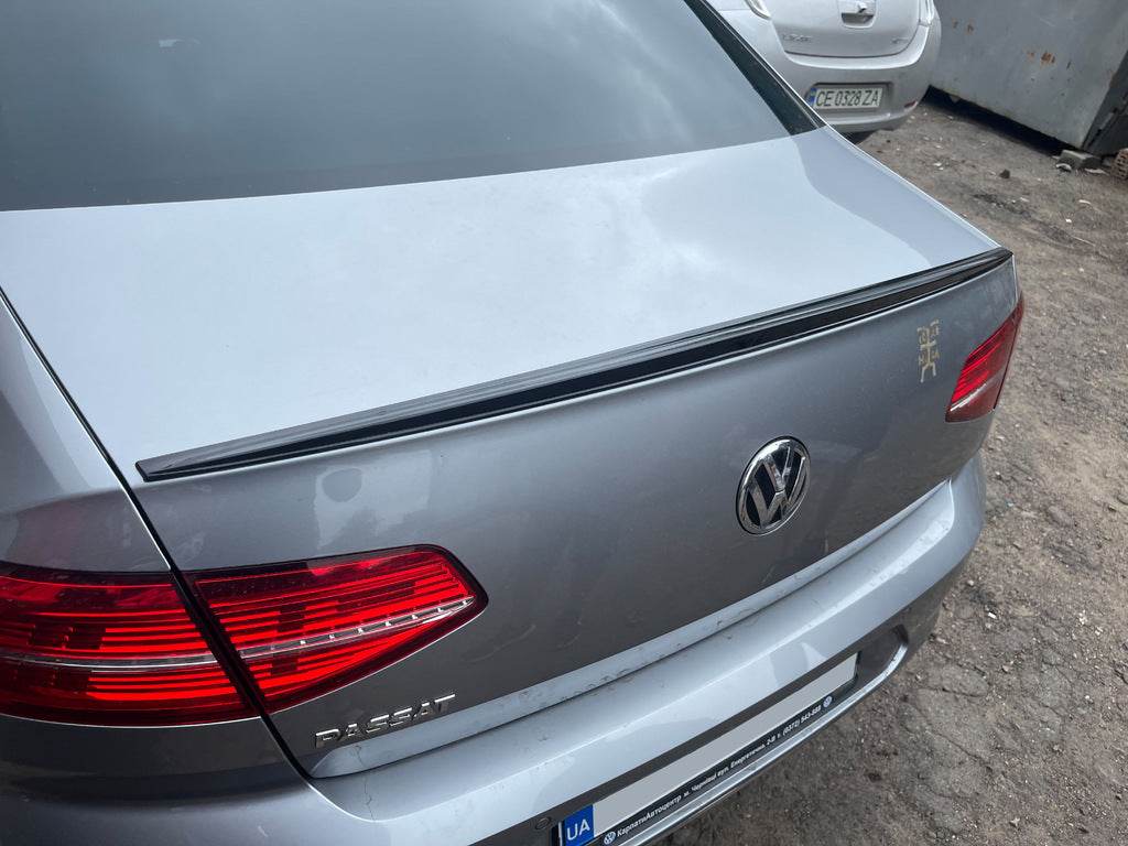 Spoiler LIP (Sunplex, black) (115.8cm * 6.3cm) for Volkswagen Passat B8 2015-2023 - Reelken Auto