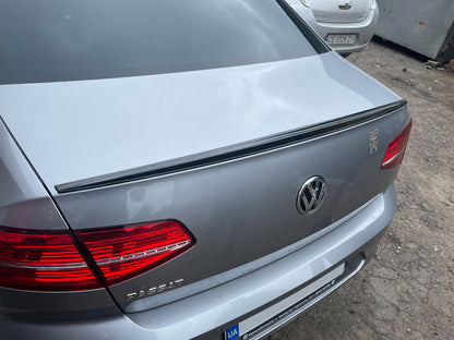Spoiler LIP (Sunplex, black) (115.8cm x 6.3cm) for Volkswagen Passat B8 2015-2023 - image 2