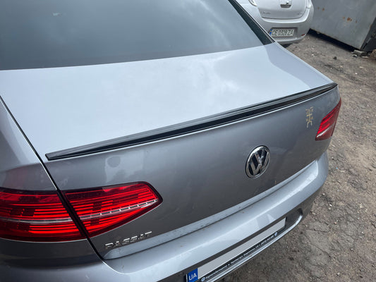 Spoiler LIP (Sunplex, black) (115.8cm x 6.3cm) for Volkswagen Passat B8 2015-2023 - image 2