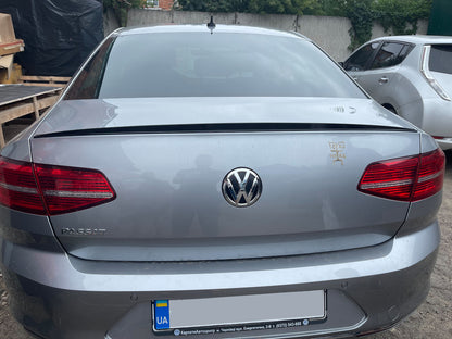 Spoiler LIP (Sunplex, black) (115.8cm x 6.3cm) for Volkswagen Passat B8 2015-2023 - image 3