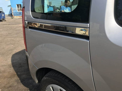 Sliding door molding (2 pcs, stainless steel) for Mercedes Citan 2013↗ year - Reelken Auto