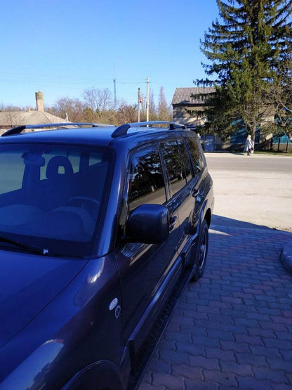 Roof rails Chrome Turkish design (2 PCs) for Mitsubishi Pajero Wagon IV - Reelken Auto