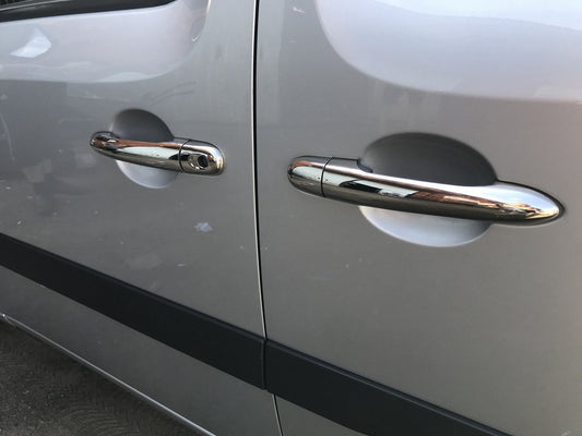 Handle covers (stainless steel) for Renault Kangoo 2008-2020 - image 2