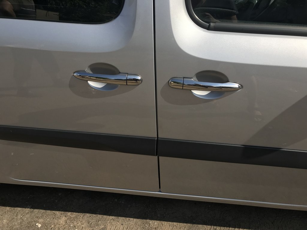 Handle covers (stainless steel) for Renault Kangoo 2008-2020 - image 6