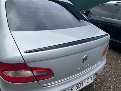 Spoiler LIP (Sunplex, black) (115.8cm x 6.3cm) for Skoda Superb 2009-2015 - image 1