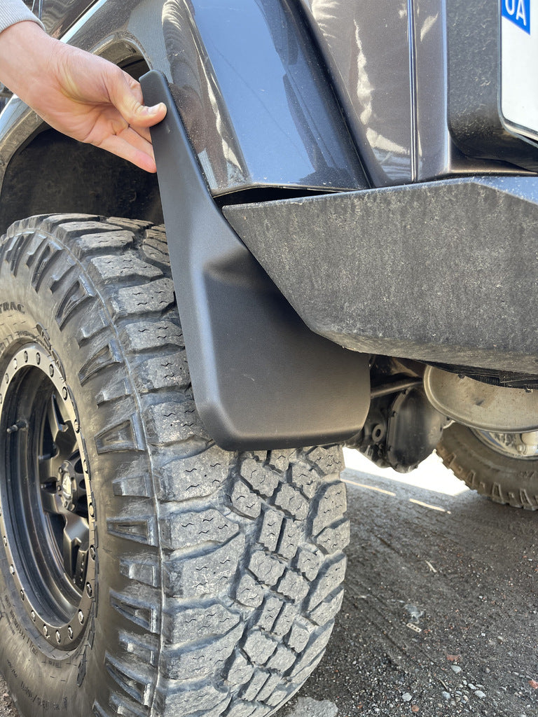 Premium Mud Flaps (4 pcs) for Jeep Wrangler 2007-2017 - image 4