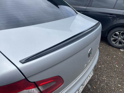 Spoiler LIP (Sunplex, black) (115.8cm * 6.3cm) for Skoda Superb 2009-2015 - Reelken Auto