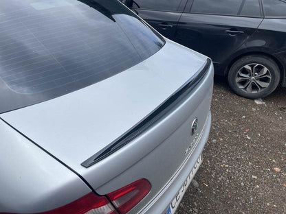 Spoiler LIP (Sunplex, black) (115.8cm * 6.3cm) for Skoda Superb 2009-2015 - Reelken Auto