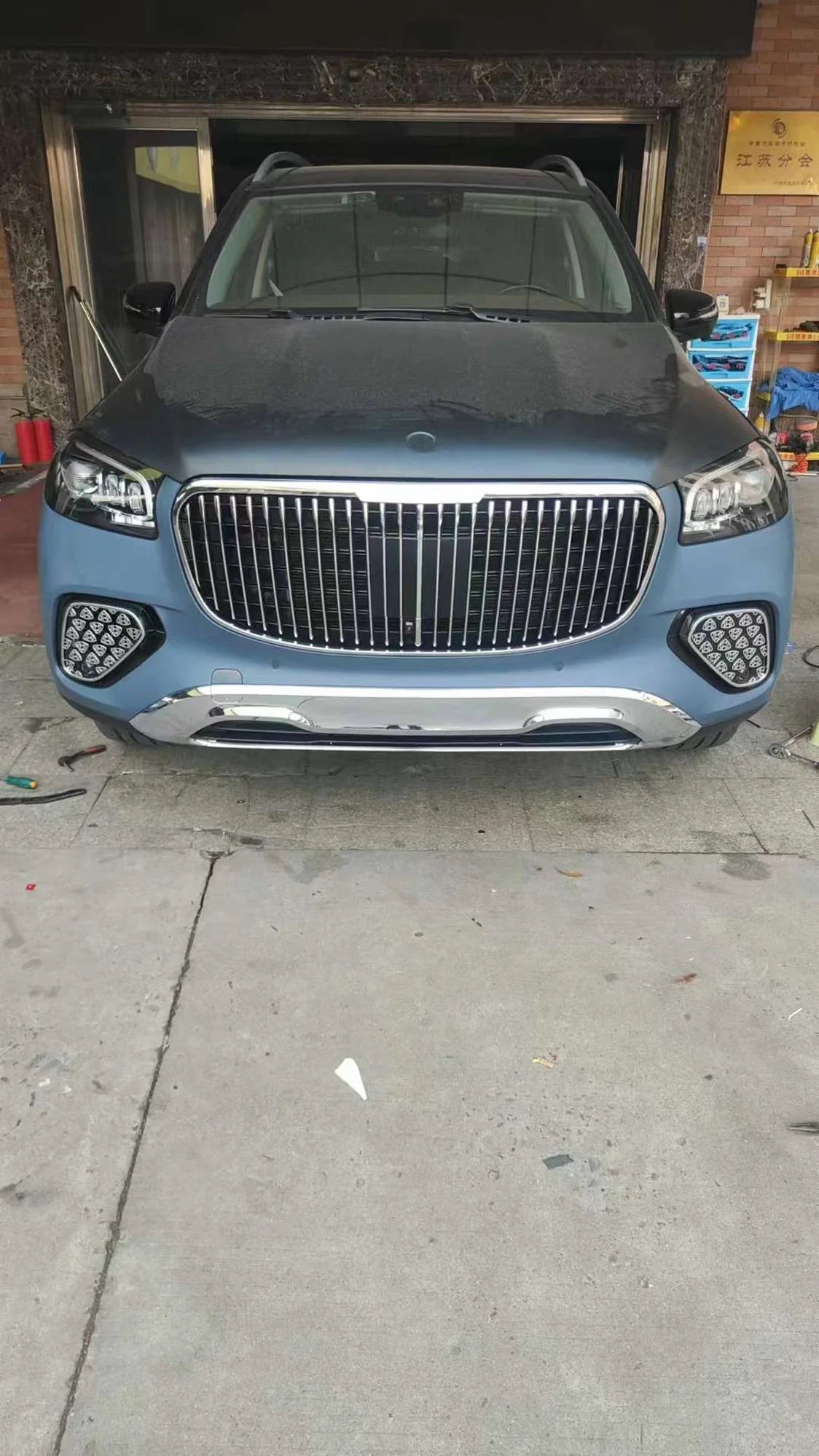 Facelift Conversion Kit from X166 to GLS X167 Maybach (Type-B) for Mercedes GL/GLS сlass X166 2012-2019 - image 4