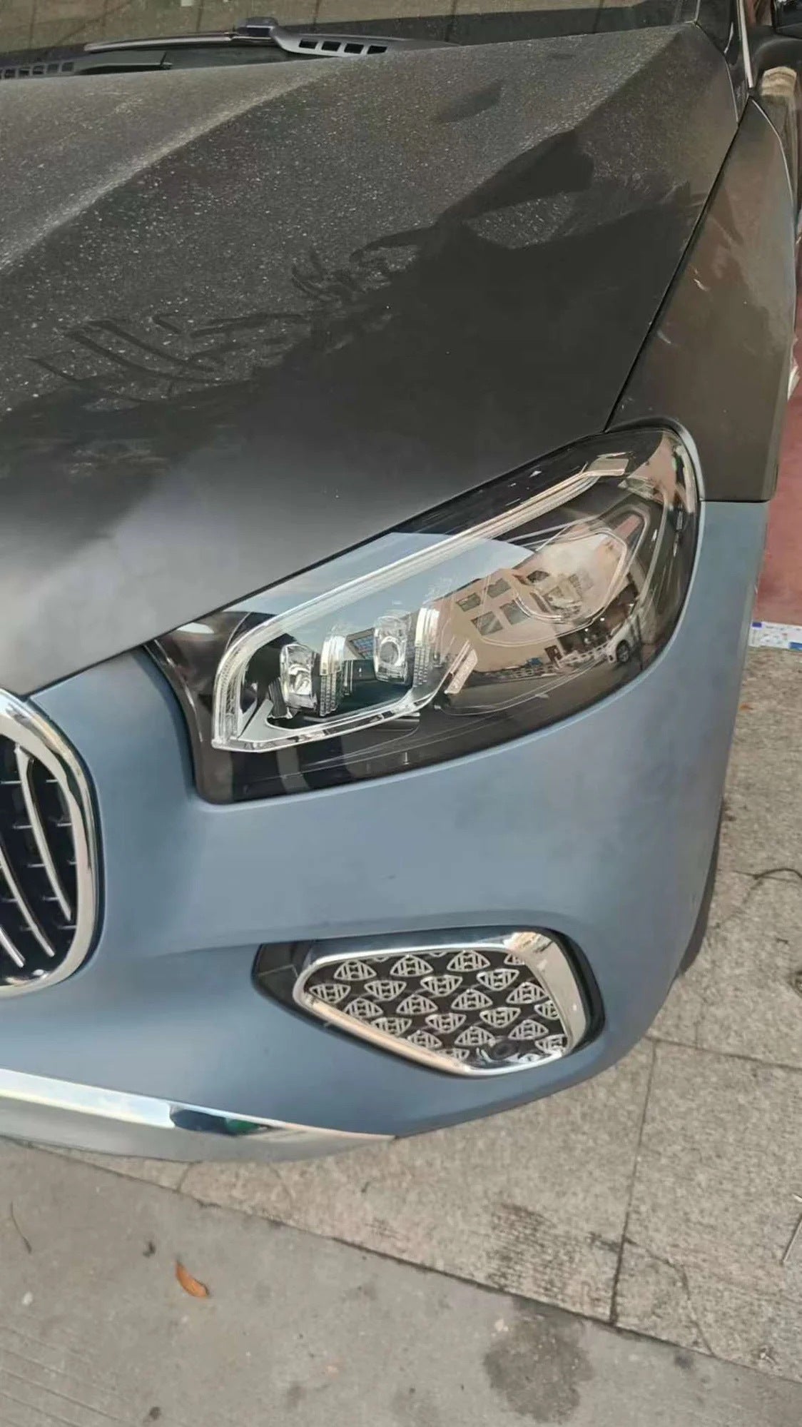 Restyling kit from X166 to GLS X167 Maybach (Type-B) for Mercedes GL/GLS class X166 - image 6