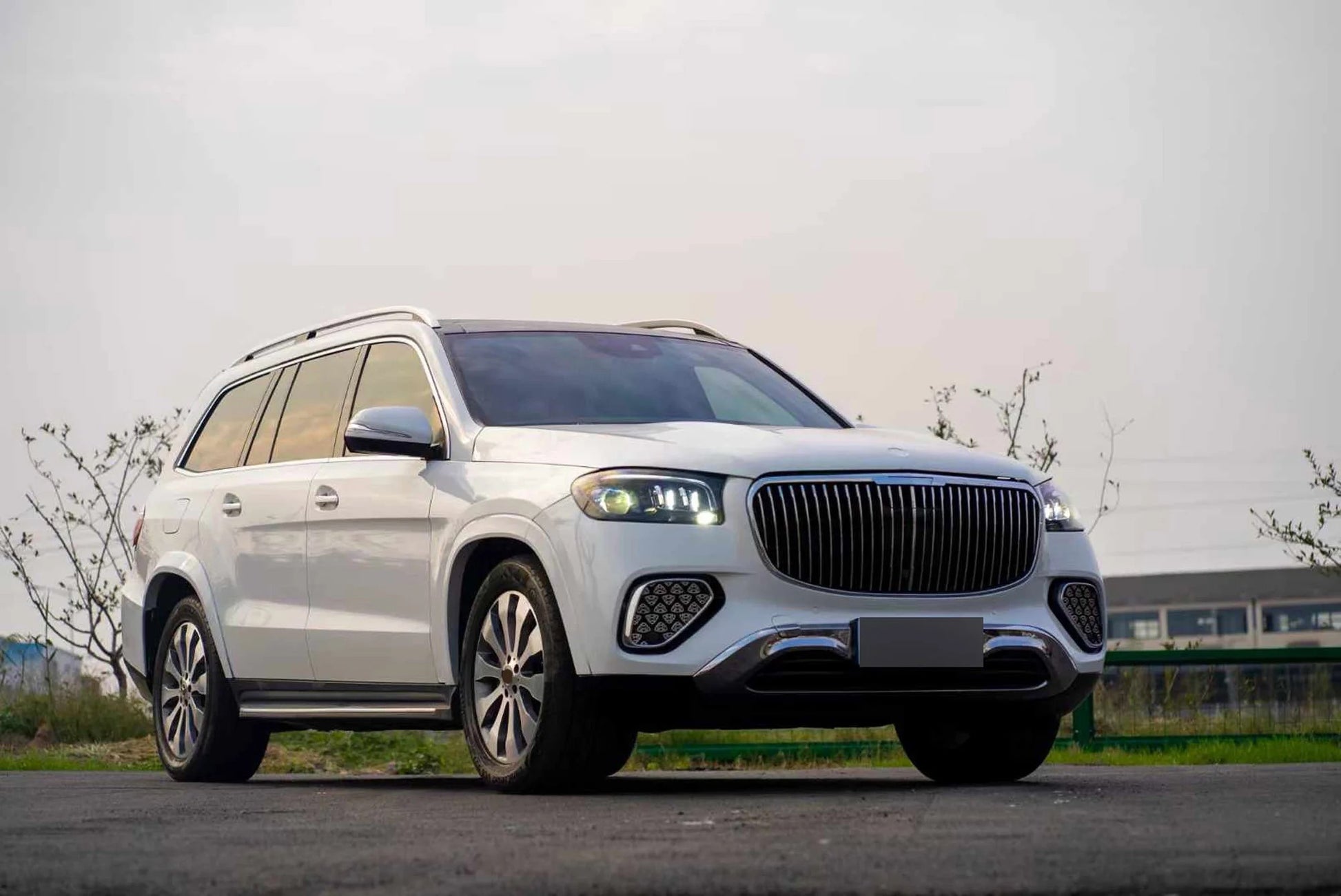 Facelift Conversion Kit from X166 to GLS X167 Maybach (Type-B) for Mercedes GL/GLS сlass X166 2012-2019 - image 1