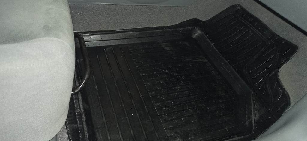 Rubber mats with a border (5 pcs., Polytep) for Chevrolet Lacetti - Reelken Auto