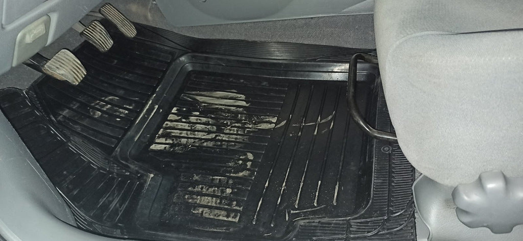 Rubber floor mats with edge (5 pcs, Polytep) for Chevrolet Lacetti 2003-2024 - image 2